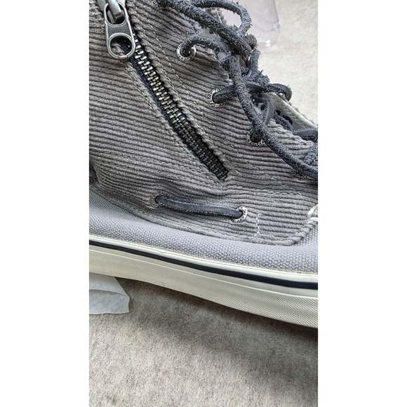 Sperry Top-Sider Women's Size 10 Betty Chukka‎ Boot Lace-Up Side Zipper Gray - Picture 9 of 11
